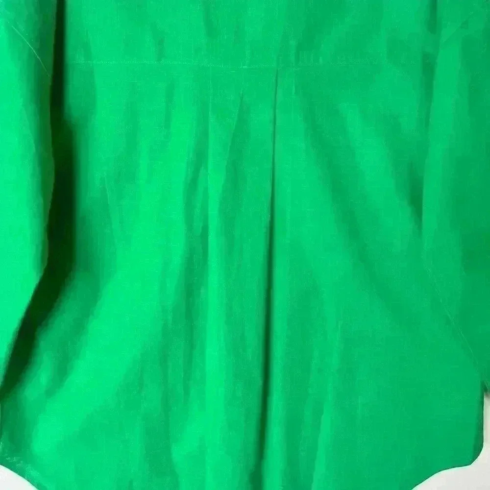 English Factory Oversize Linen Shirt - Picture 4 of 7